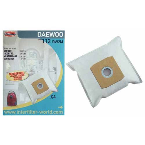 9979353. SACHET DE SACS (X4) MICROFIBRE POUR DAEW DAEWOO