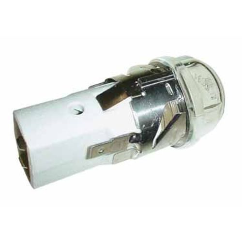 92X4130. DOUILLE + HUBLOT DE LAMPE DIAM 87 M/M DE DIETRICH