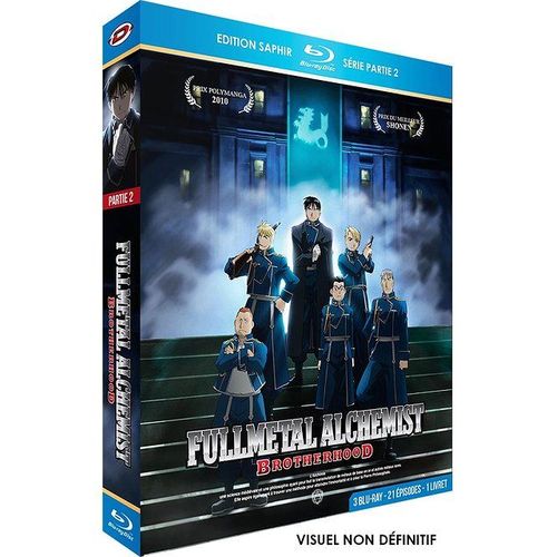 Fullmetal Alchemist Brotherhood Part Édition Saphir Blu