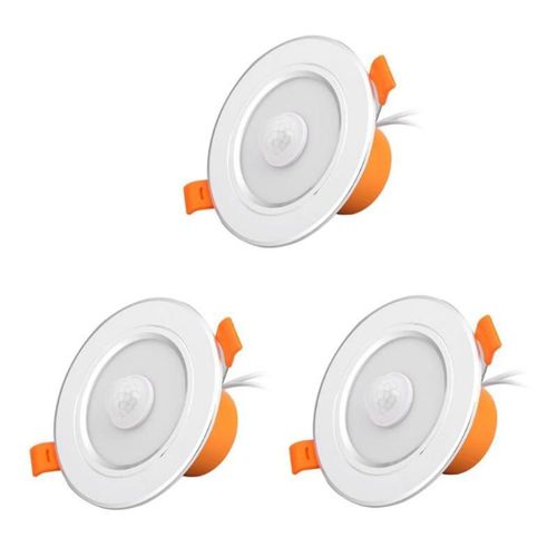 Plafonnier Led Avec Détecteur De Mouvement, Éclairage Intérieur, Idéal Pour Les Restaurants, Salles De Bains