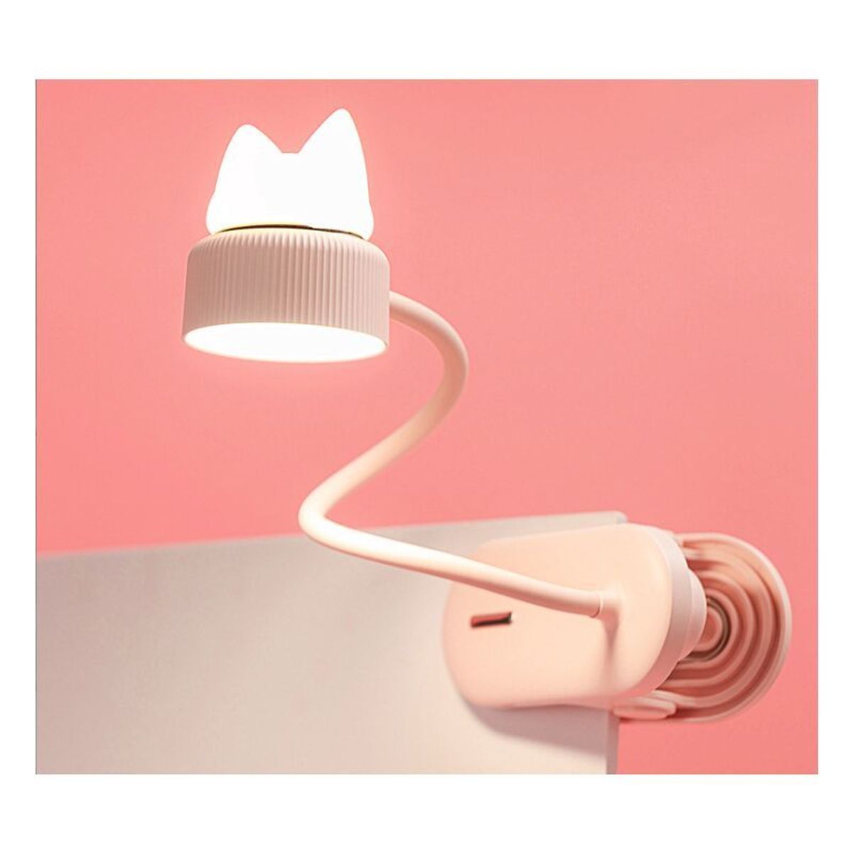 Lampe  Pince Flexible Avec Veilleuse Avec Piles Usb/Lampe D...