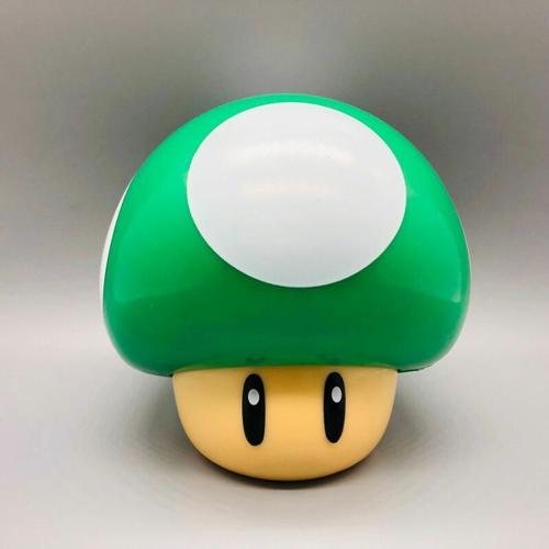 Super Mario Bros. Toad Mushroom Light Avec Son, Figurine Lumineuse À Collectionner (Vert)