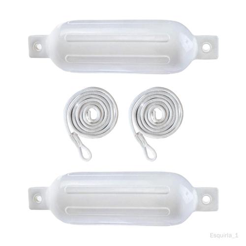 2 Pièces Ailes De Bateau 6mm X 1.5m Cordes G0 Pvc Pour Yachts Voiliers Corde Blanche G0 Blanche