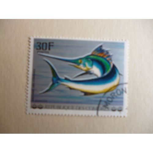 Timbre "Comores :Espadon :Archipel Des Comores".
