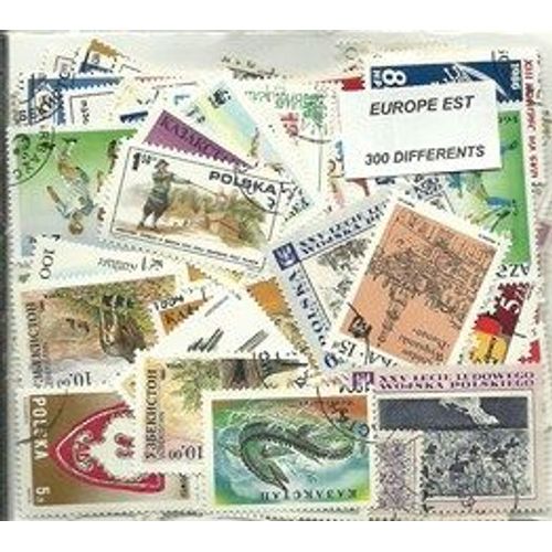 Europe De L'est 300 Timbres Differents - Tous Pays