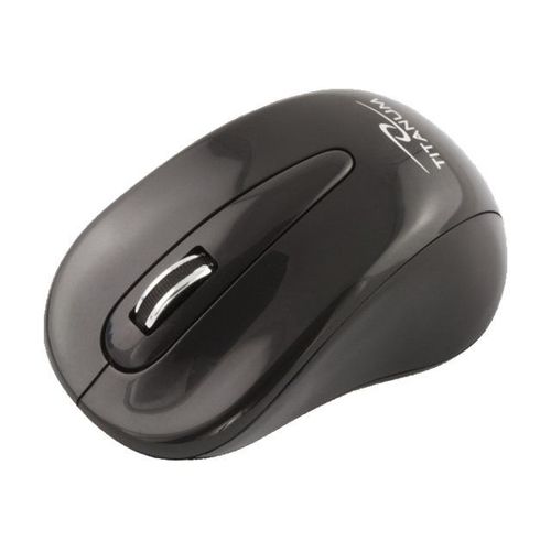 Titanum TORPEDO 3D - Souris - optique - 3 boutons - sans fil - 2.4 GHz - noir