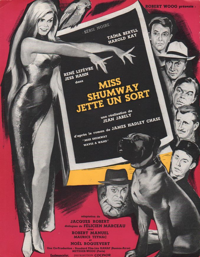 Miss Shumway Jette Un Sort, Synopsis Dépliant, Jean Jabely, Taïna Béryl, Robert Manuel, Harold Kay