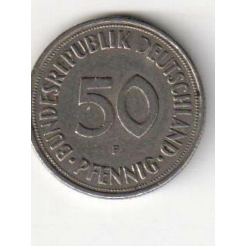 Pièce : Allemagne, R.F.A., 50 Pfenning, 1967