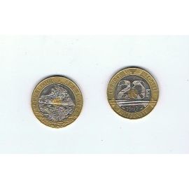 1 Piece 20 Francs Mont St-Michel 1992