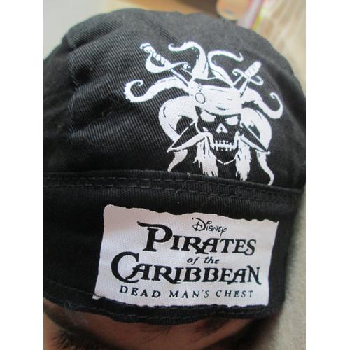 Bandana Disney Pirates Of The Caribbean Noir