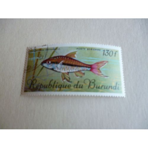 Timbre "Burundi : Hannaethiops Unitaenietus".