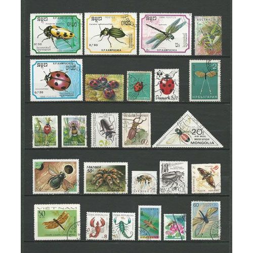 Insectes - Divers Pays (1).