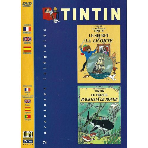 Tintin - Le Secret De La Licorne + Le Trésor De Rackham Le Rouge