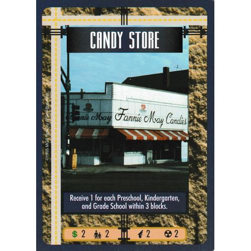 Carte - Sim City - The Card Game - Candy Store - Vo