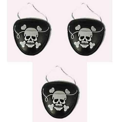 Lot De 3 Bandeau De Pirate Deguisement