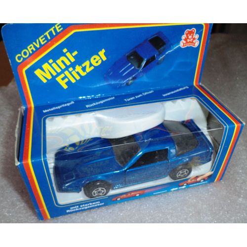 Playbear - Corvette Bleu Métal 1:43