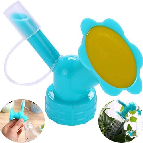 En 1 bouteille arrosoir pomme de douche outils de jardin, appareils d'arrosage ménagers en pot (2 goodnice