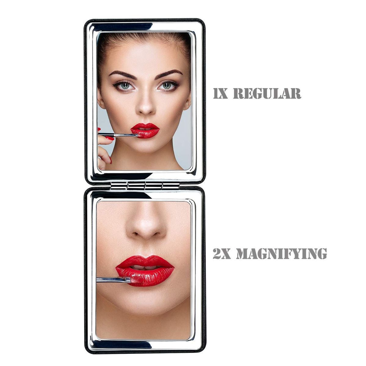 Miroir Double Face Compact Portable Goodnice  - 3