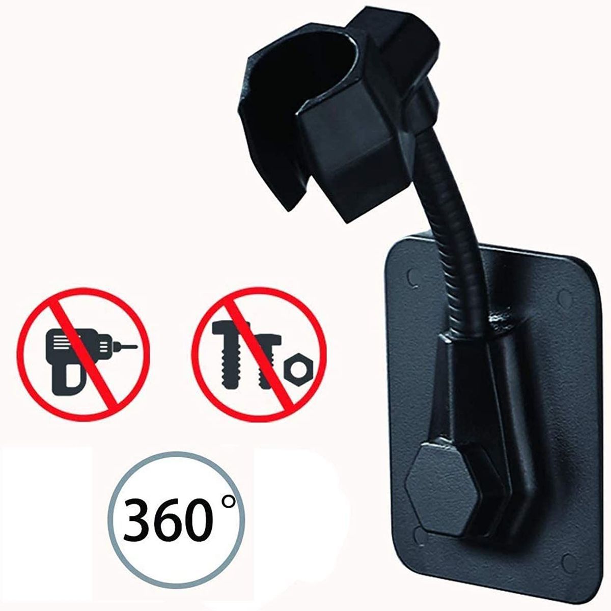Base de montage pour douche sans perforation goodnice - 5