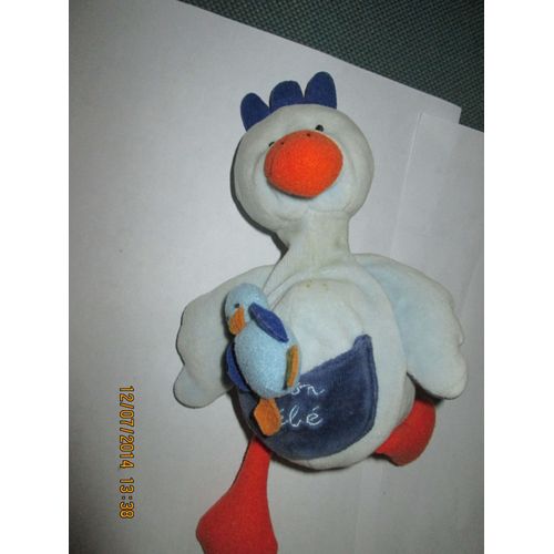 Doudou Oie Canard Tout Compte Fait Bleu Les Jouets