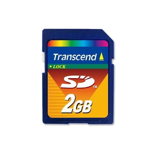 Carte Mémoire Flash - 2 Go - Carte Secure Digital (SD) 30x