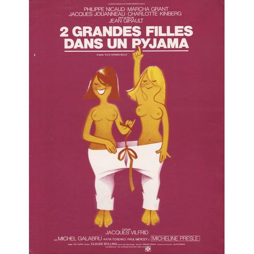 Deux /2 Grandes Filles Dans Un Pyjama, Synopsis Dép, Jean Girault, Jacques Jouanneau, Michel Galabru