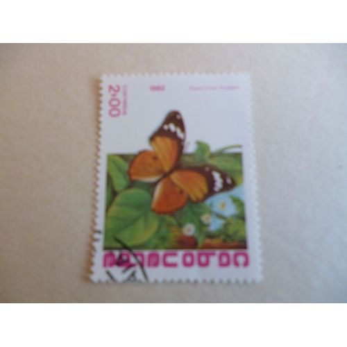Timbre "Cabouerde 1982 :Hypolimnas Misippus".