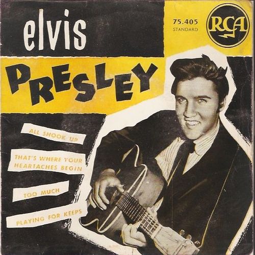 Ep All Shook Up / Original Black Label 1958