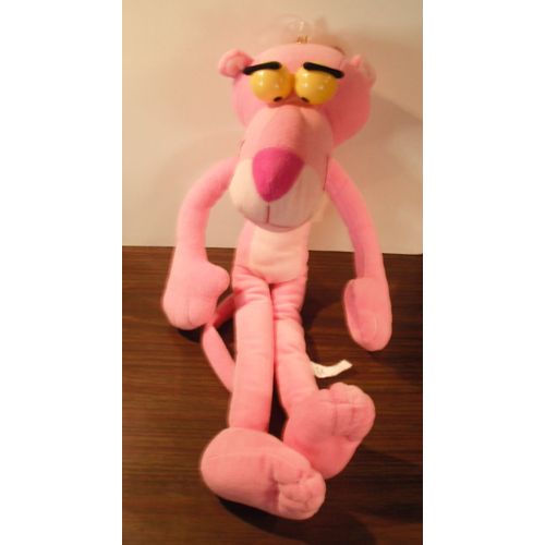 Peluche Panthère Rose 45 Cm Avec Ventouse