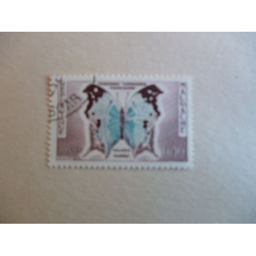 Timbre "Madagascar : Salamis Duprei".