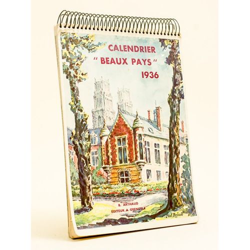 Calendrier Beaux Pays 1936
