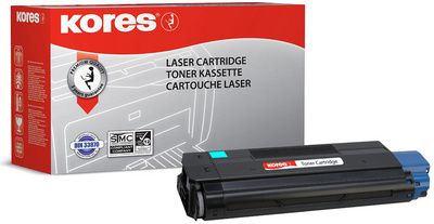 Kores Toner pour OKI C5600/C5600N/C5700/C5700N, jaune