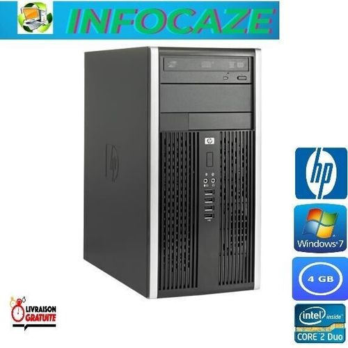 HP COMPAQ DC5800 MT PC (MICROTOWER) INTEL CORE 2 DUO - 2.7 Ghz - Ram 4 Go -  HDD 160 Go