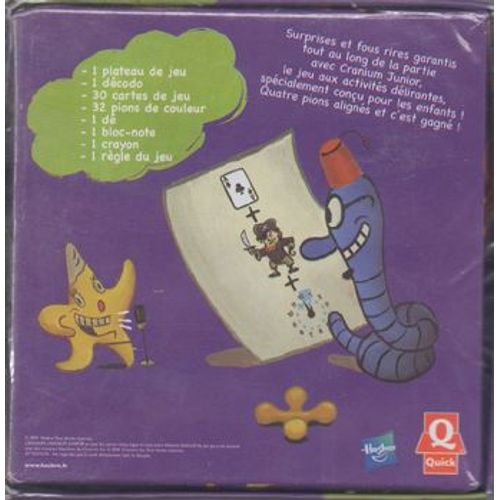 Cranium Junior Jeux De Societe Version Voyage Jouet Quick