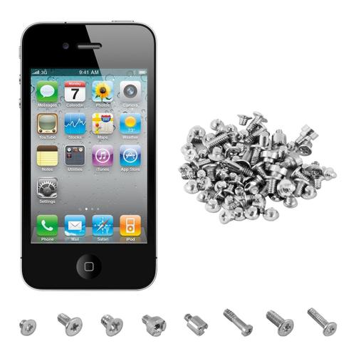 Kwmobile Kit De Vis Complet Pour Le Apple Iphone 4 / 4s - Kit Complet Pour Remplacement Et Réparations