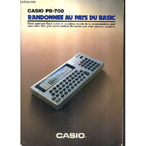 Casio Pb-700 Randonnee Au Pays Du Basic.
