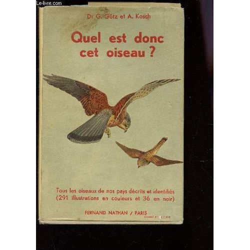 Quel Est Donc Cet Oiseau? -
