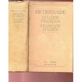 Nouveau Dictionnaire Italien-Francais Et Francais-Italien
