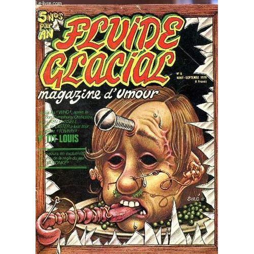 Fluide Glacial, Magazine D'umour - N°6 - Aout-Sept 1976 /