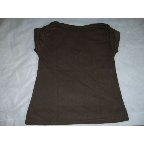 T-Shirt 3 Marron/Taupe