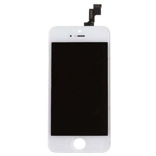 Iphone 5s Ecran Blanc Complet Premium Vitre Et Lcd Prémontés Sur Châssis