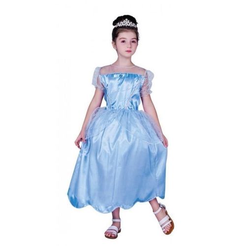 Déguisement Robe De Princesse Bleue Ptitclown - Pour Carnaval Ou Anniversaire