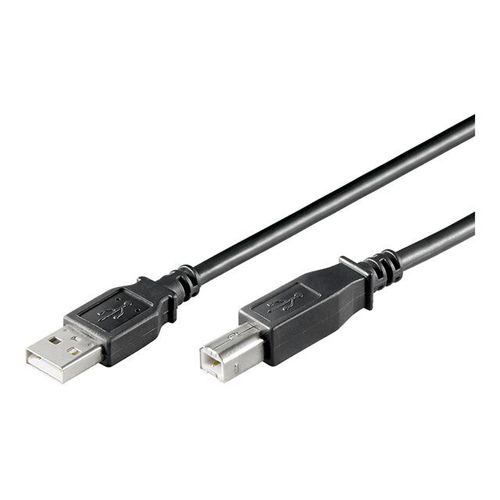 goobay - Câble USB - USB type B (M) pour USB (M) - 1.8 m - noir