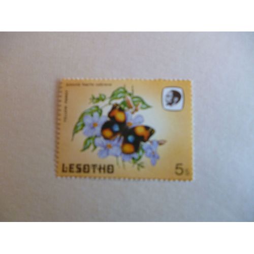 Timbre "Lesotho :Yellow Pensy".