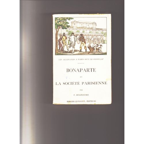 Bonaparte  Et La Société Parisienne