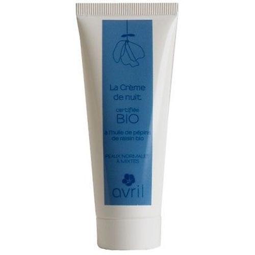 Crème De Nuit Peaux Normales Et Mixtes - Tube 50 Ml - Bio - Avril 