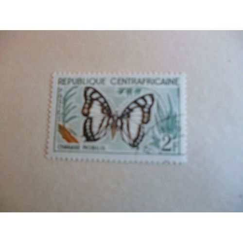 Timbre "République Centrafricaine : Charaxe Mobilis 2 F".