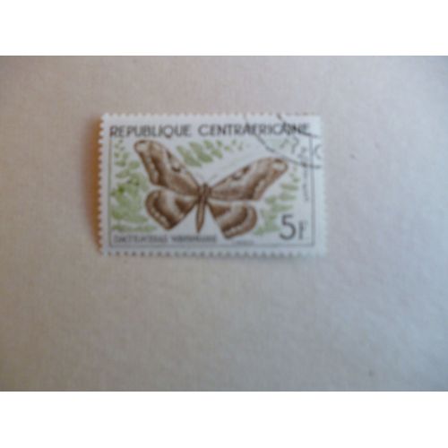 Timbre "République Centrafricaine : Dactyloceras Widenmanni".
