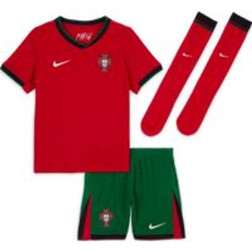 Ensemble 3 Pièces Replica Nike Football Portugal 2024 Stadium Domicile Pour Enfant - Rouge