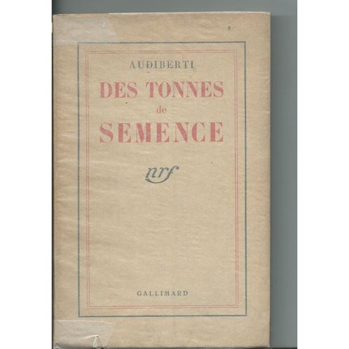 Des Tonnes De Semence.